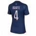 Tanie Strój piłkarski Paris Saint-Germain Manuel Ugarte #4 Koszulka Podstawowej dla damskie 2023-24 Krótkie Rękawy
